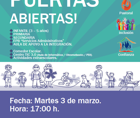 CARTEL JORNADA DE PUERTAS ABIERTAS
