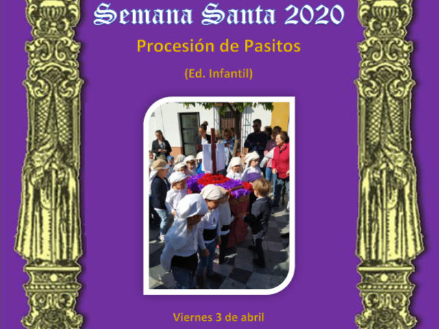 Cartel Procesión Pasitos (Original)