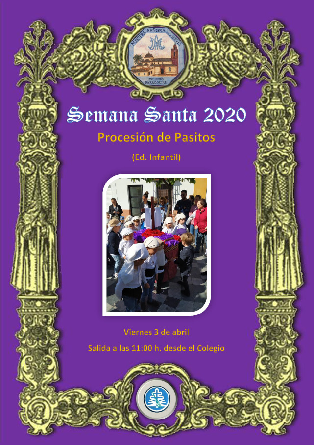 Cartel Procesión Pasitos (Original)