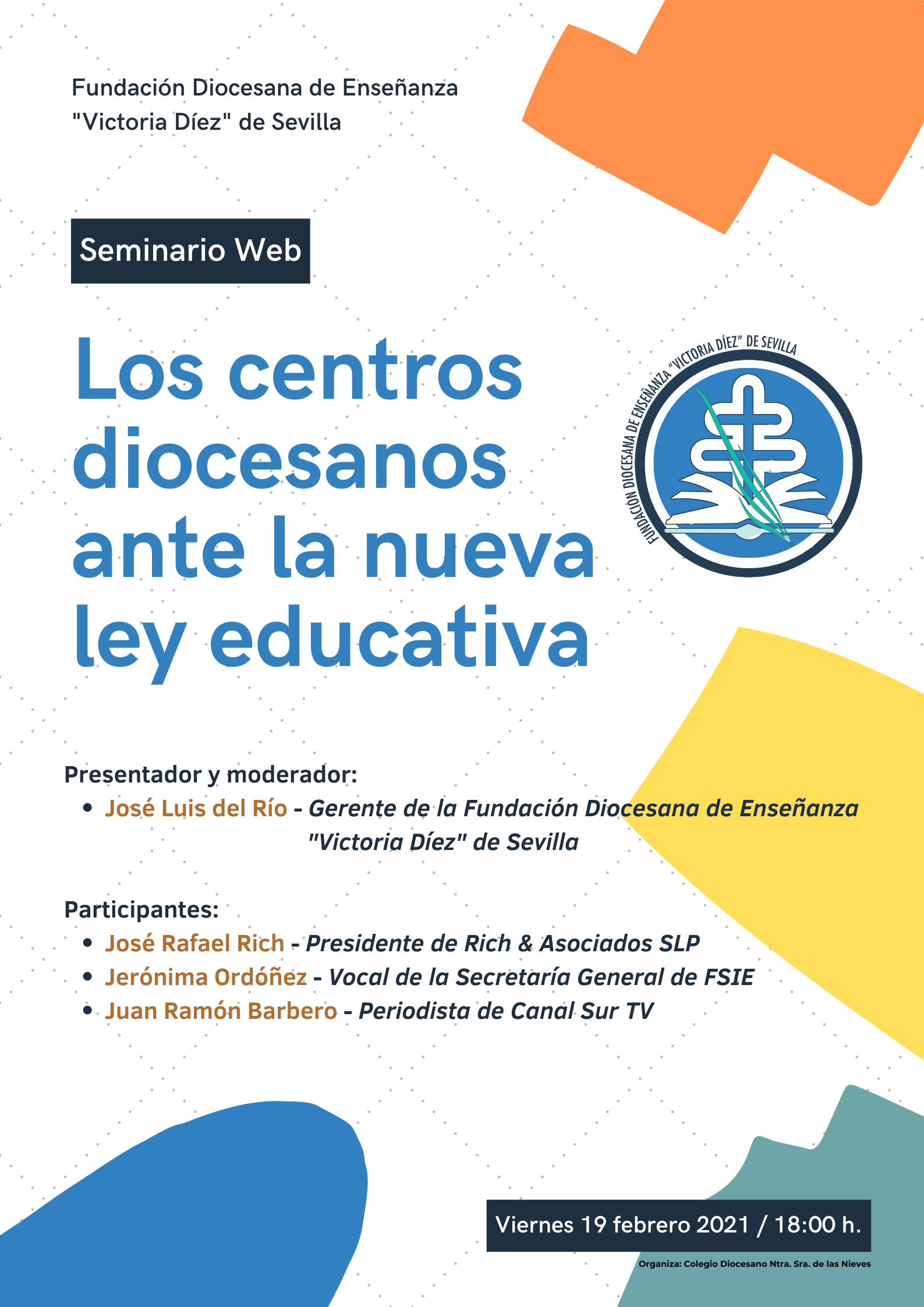 Cartel publicitario Seminario Web (Fundación)