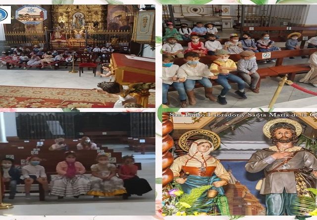 Ofrenda floral a San Isidro Labrador y Santa Mª de la Cabeza (Ed. Infantil) - copia