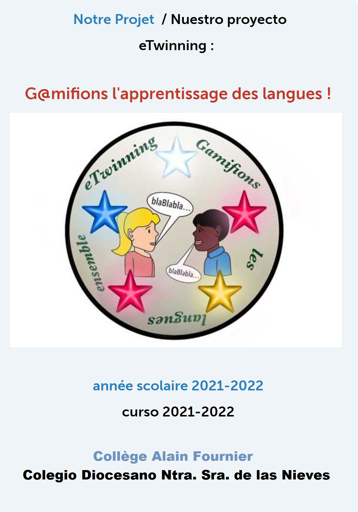 Nuestro proyecto eTwinning