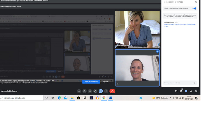 Reunión planificador del proyecto