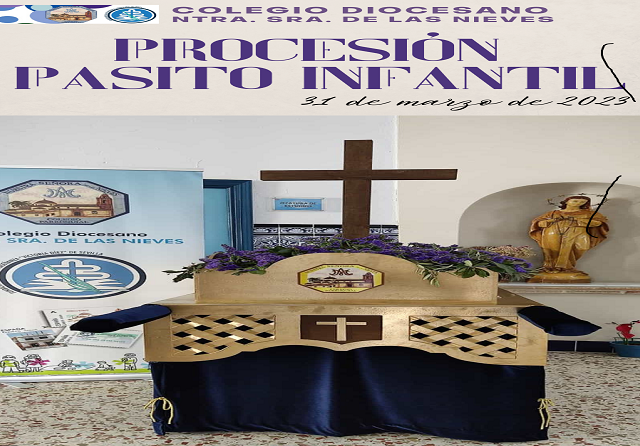 Cartel vídeo Procesión Infantil'23