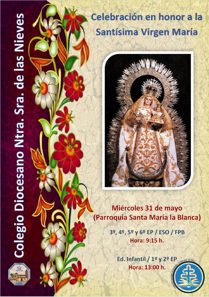 Cartel Celebración Mes de María