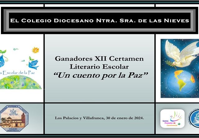 DIPLOMA CERTAMEN LITERARIO (Un cuento por la Paz) - Ganadores