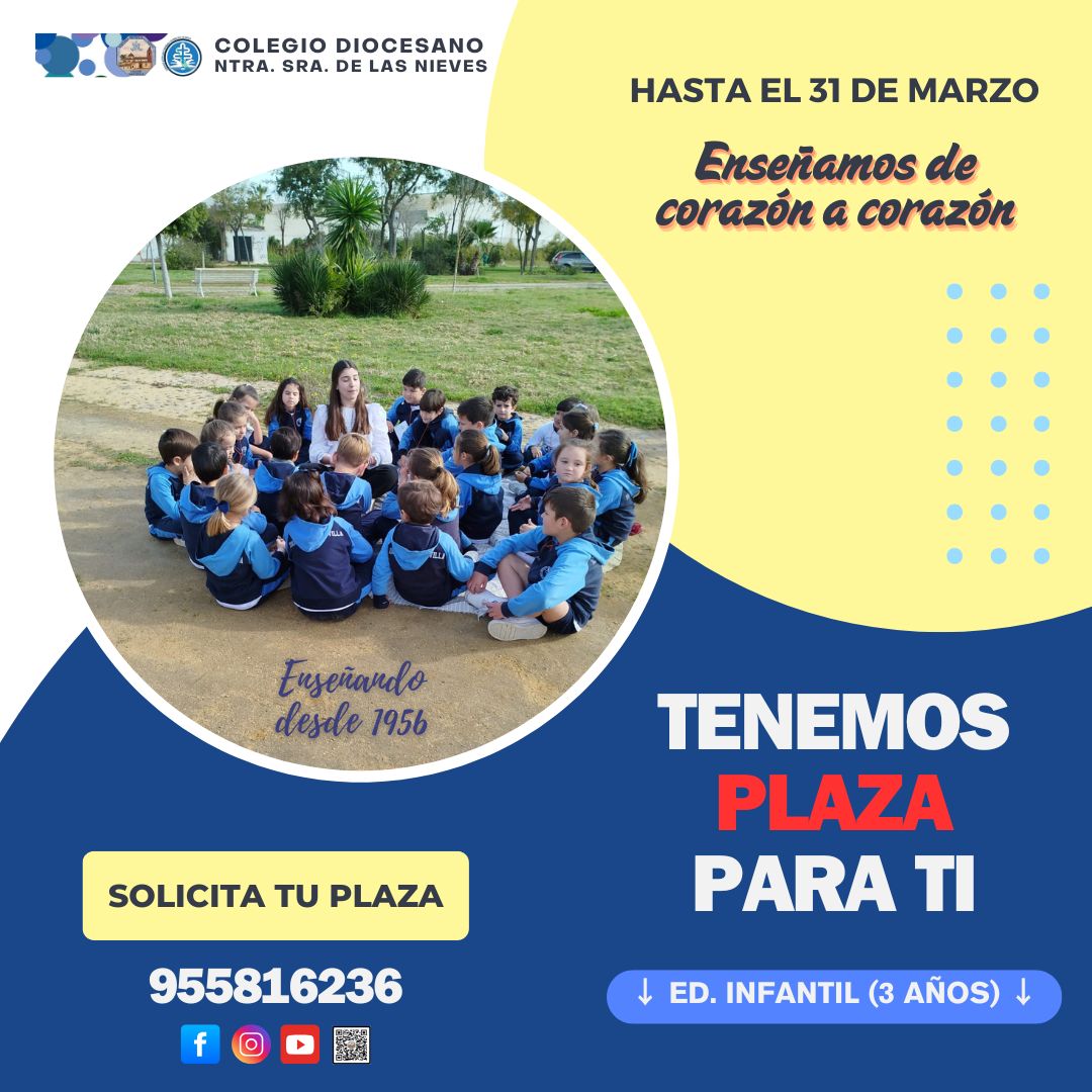 TENEMOS PLAZA PARA TI'25